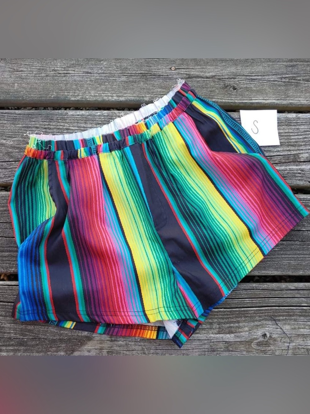 Small Serape Summer Shorts